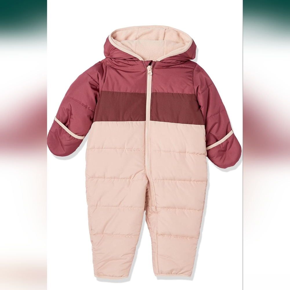 Baby girls snowsuit Simple Joy by Carter's Baby Girls Baby Infant One Piece Snow